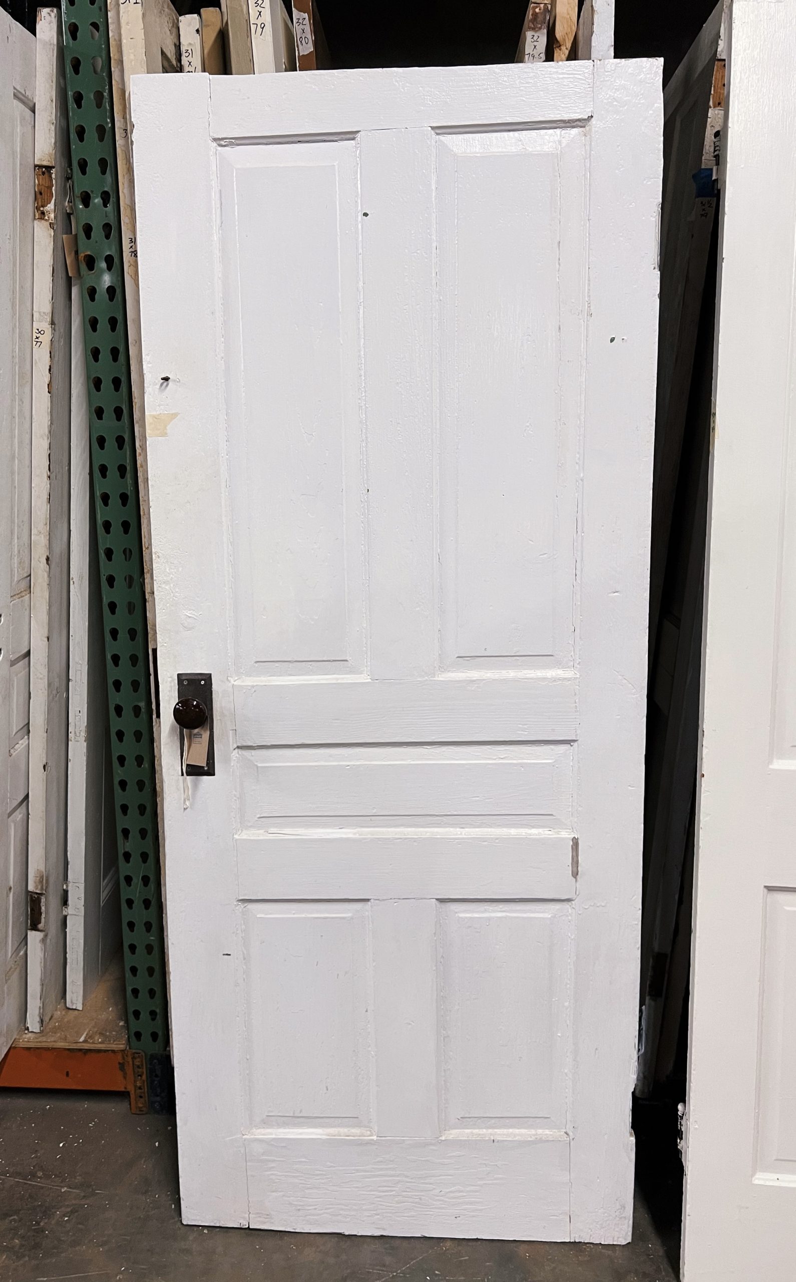 Antique Oak wooden door RIM LOCK 8 7/8" x 5 5/8" several available 
